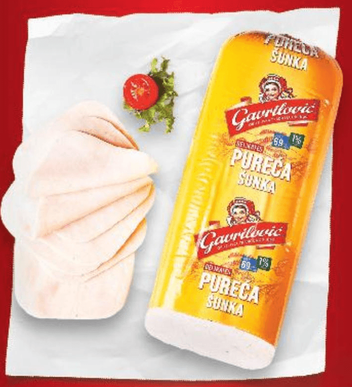 Gavrilović Šunka pureća 100 g - Akcija u trgovini Kaufland