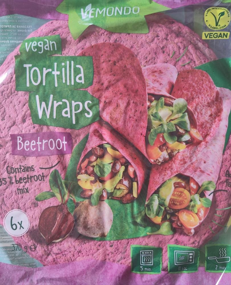 VEMONDO Veganska povrtna tortilja 370 g - Akcija u trgovini Lidl