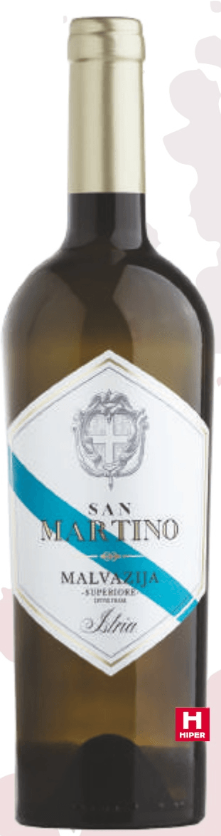 Chardonay, San Martino Vino bijelo 0,75 L - Akcija u trgovini Tommy