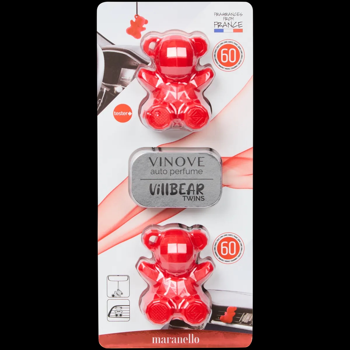Vinove Miris za automobil 2 komada Akcija u trgovini Action