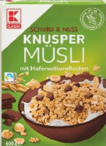 Hrskavi muesli 600 g Classic - Akcija u trgovini Kaufland