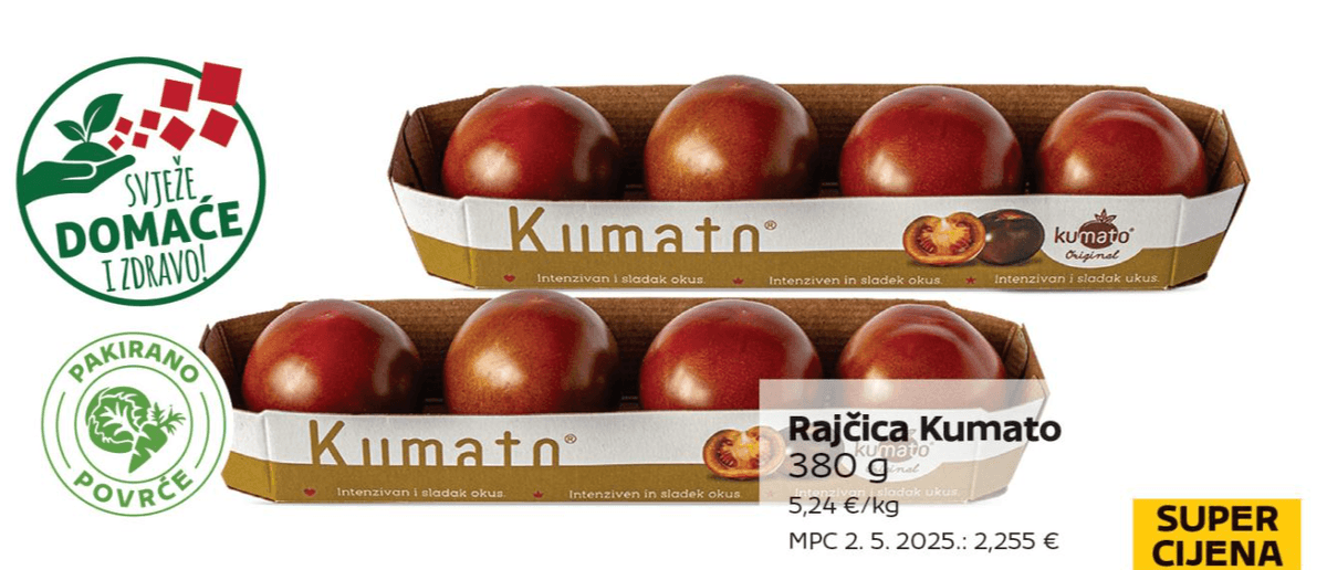 Kumato rajčica 380 g Akcija u trgovini Tommy