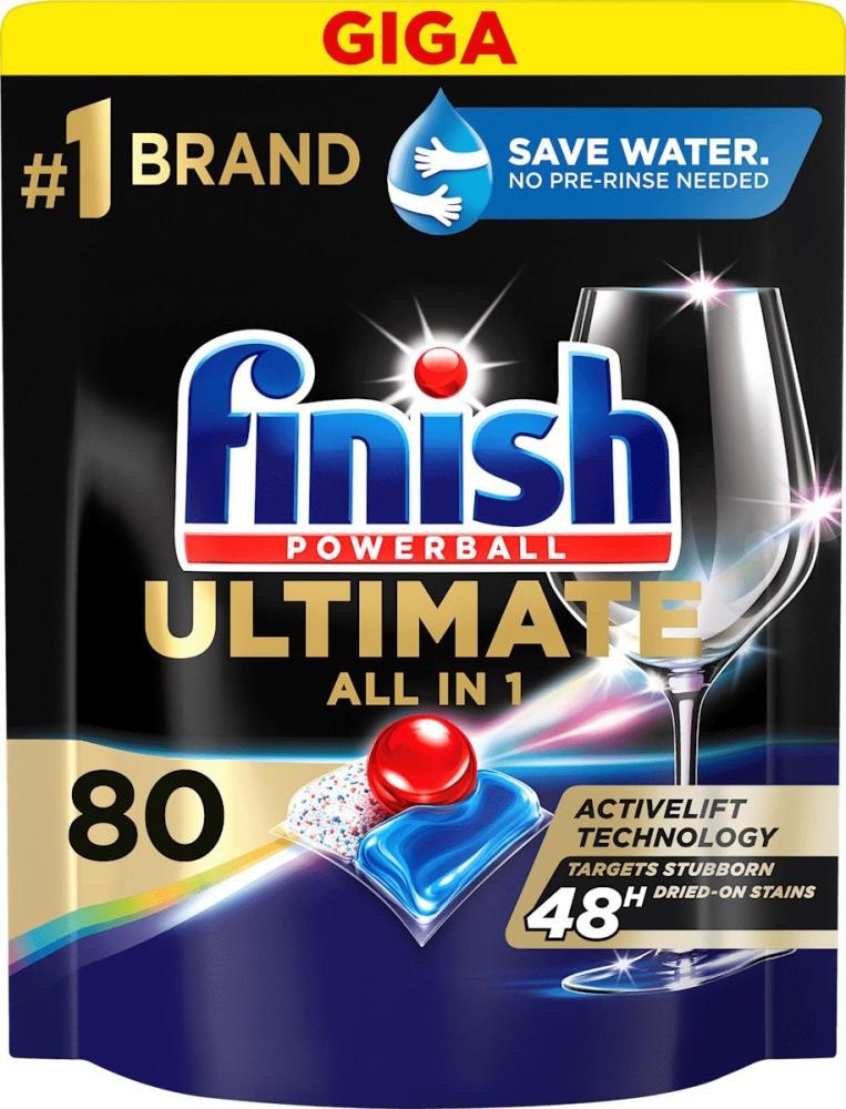 Finish Deterdžent za strojno pranje posuđa 100 kom ili 80 kom - Akcija u trgovini Tommy