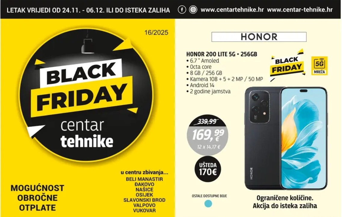 Centar Tehnike katalog Akcijska ponuda od 24.11. do 06.12.2025