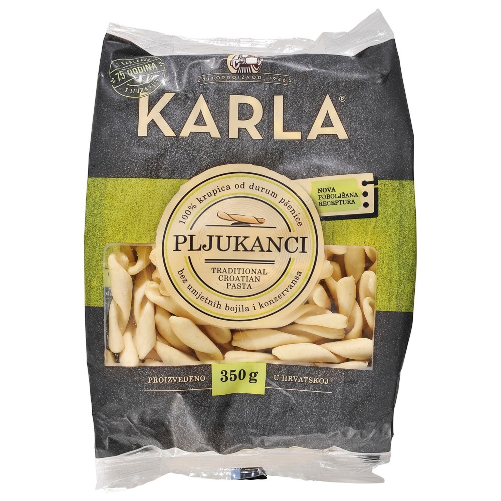 Karla Šurlice, fuži, pljukanci ili školjice 350 g - Akcija u trgovini Plodine