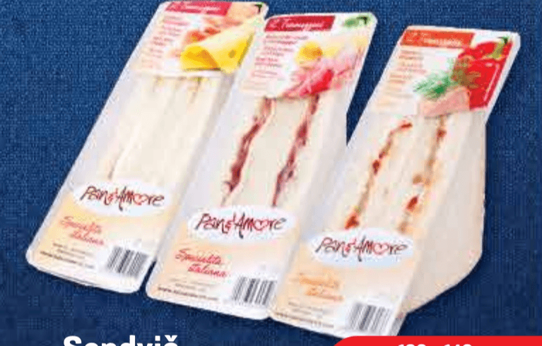 Sendvič 130 - 140 g - Akcija u trgovini Plodine