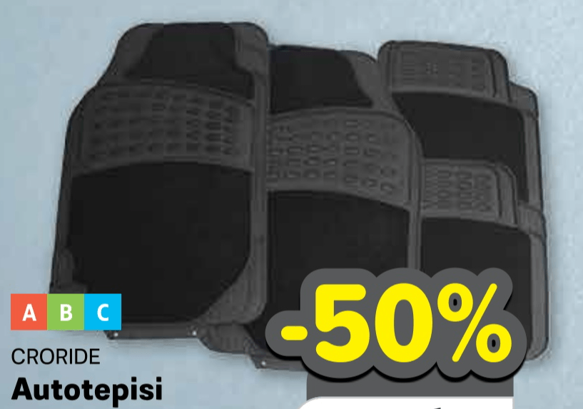 CRORIDE Autotepisi 4 komada - Akcija u trgovini Plodine