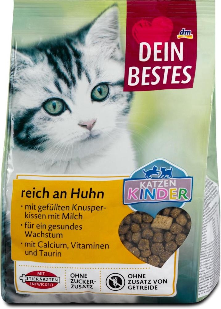 Dein Bestes suha hrana za mačiće 500 g - Akcija u trgovini Dm