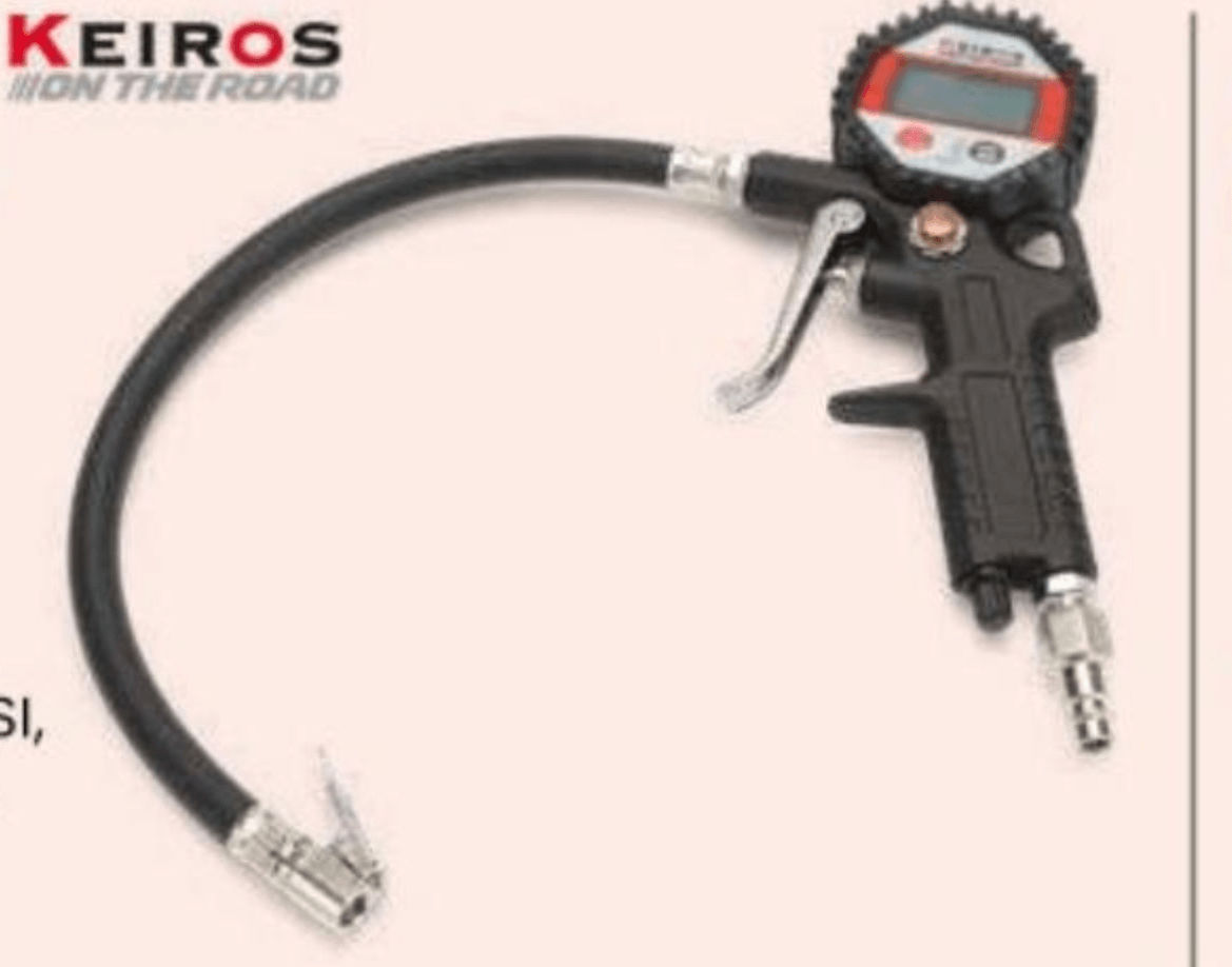 Pištolj za kompresor KEIROS ON THE ROAD - Akcija u trgovini Eurospin