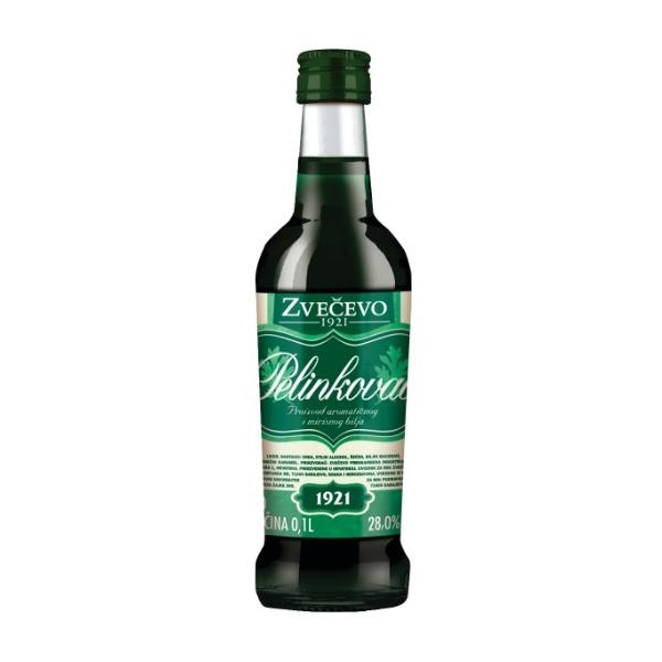 Zvečevo liker Pelinkovac 28% alk. 100 ml Akcija u trgovini NTL