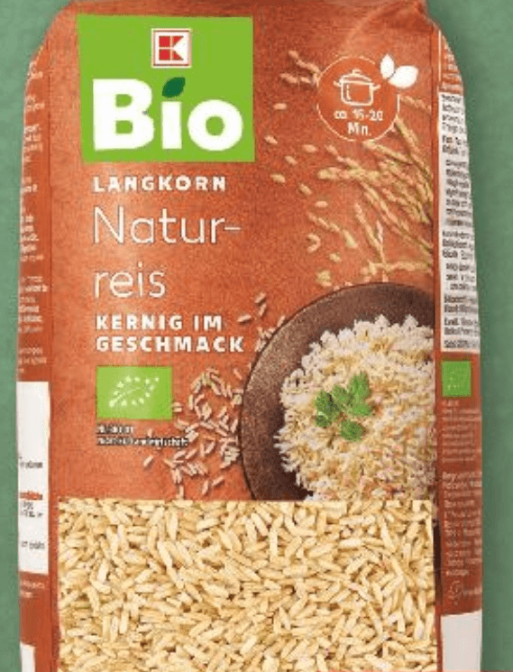 Bio Smeđa riža dugog zrna 1kg - Akcija u trgovini Kaufland