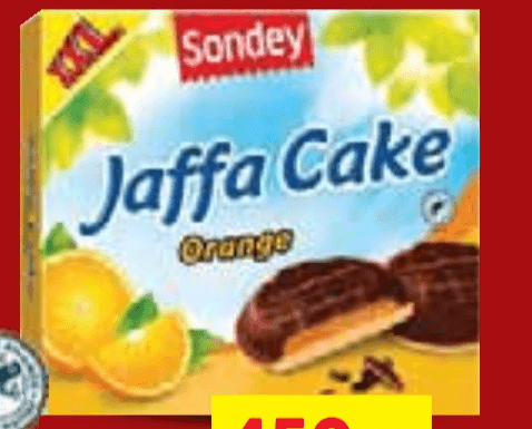 Sondey Biskvit punjen narančom XXL 450 g - Akcija u trgovini Lidl