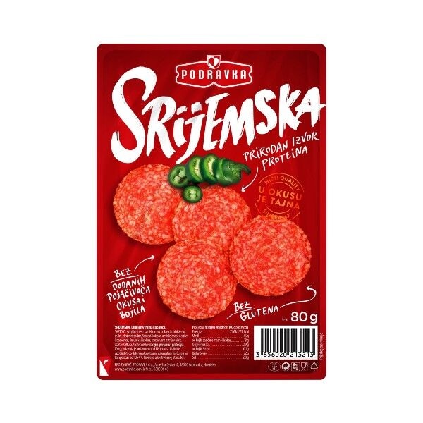 Podravka Salama narezak 80 g - Akcija u trgovini Plodine
