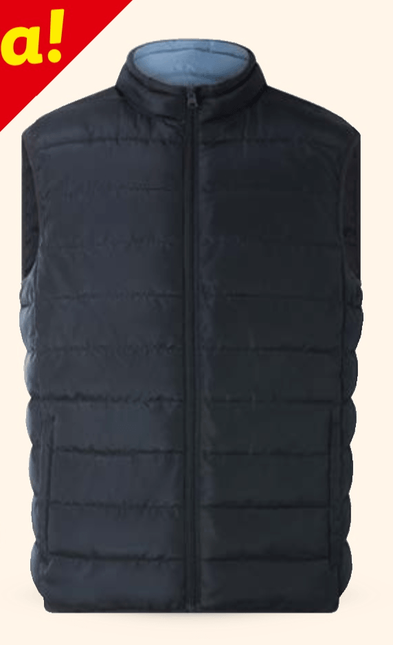 Prsluk s dva lica Komad esmara MEN - Akcija u trgovini Lidl