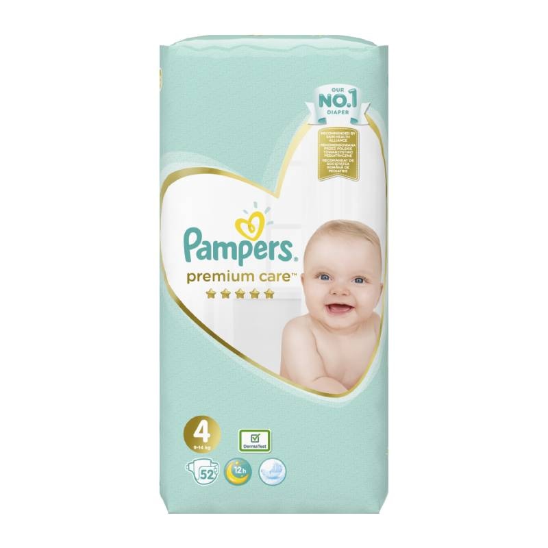 Pampers Dječje pelene 52 kom ili 44 kom - Akcija u trgovini Tommy