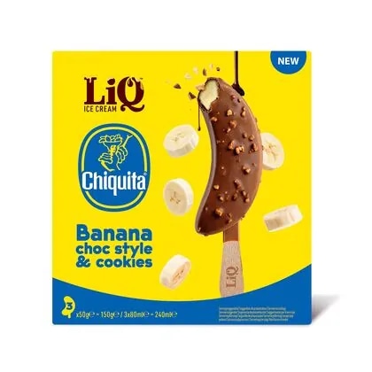 Chiquita sladoled banana 3x80ml Akcija u trgovini Konzum