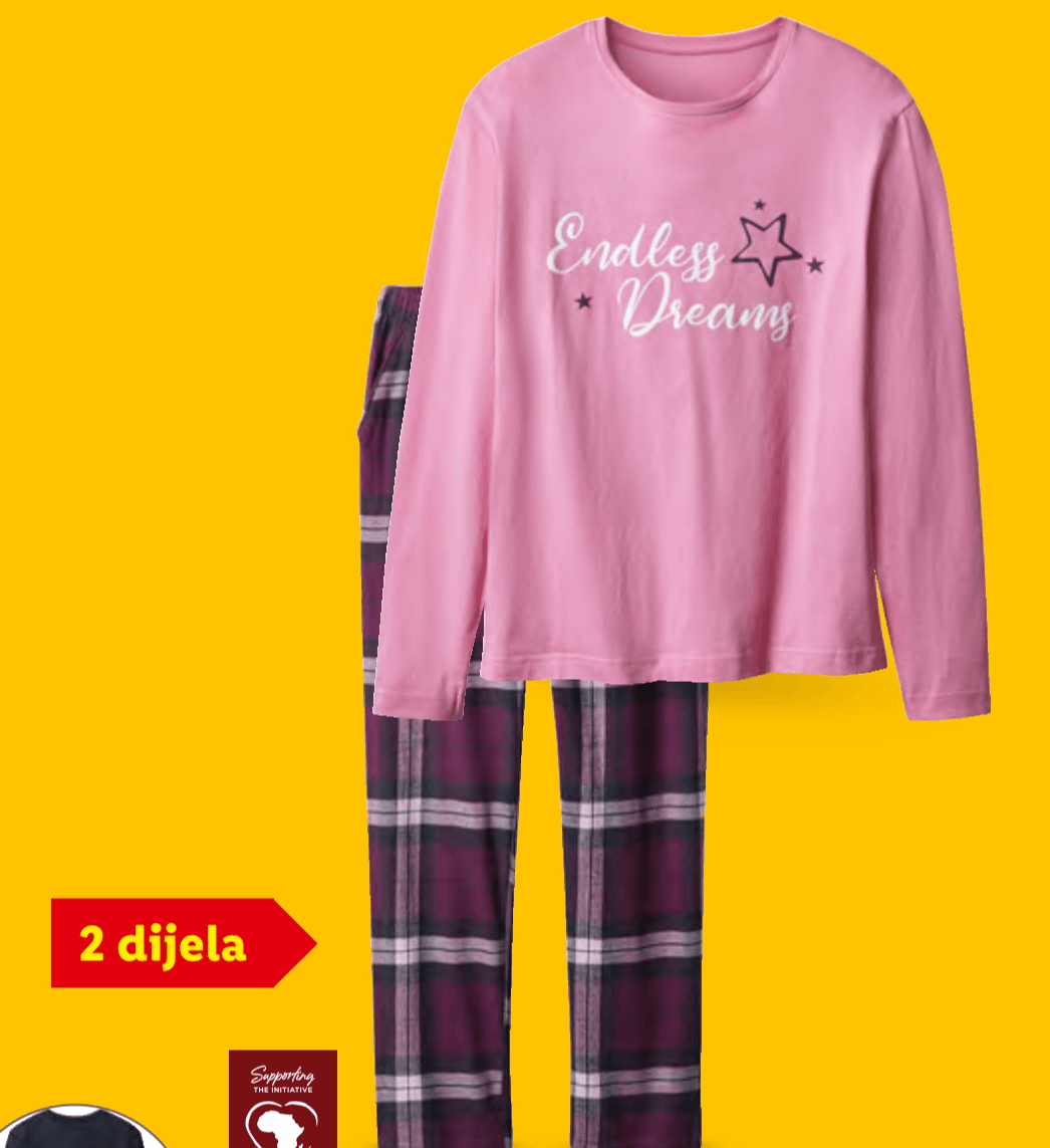 Esmara Ženska pidžama 2 dijela - Akcija u trgovini Lidl
