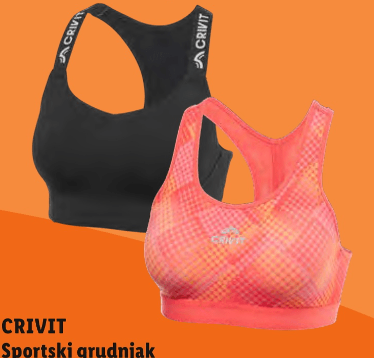 Crivit Sportski grudnjak Komad - Akcija u trgovini Lidl