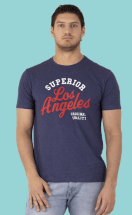 Muška majica 1 kom Superior Los Angeles - Akcija u trgovini Spar