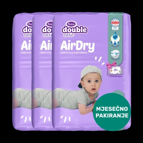 Violeta Pelene za djecu 44 - 66 komada - Akcija u trgovini Plodine