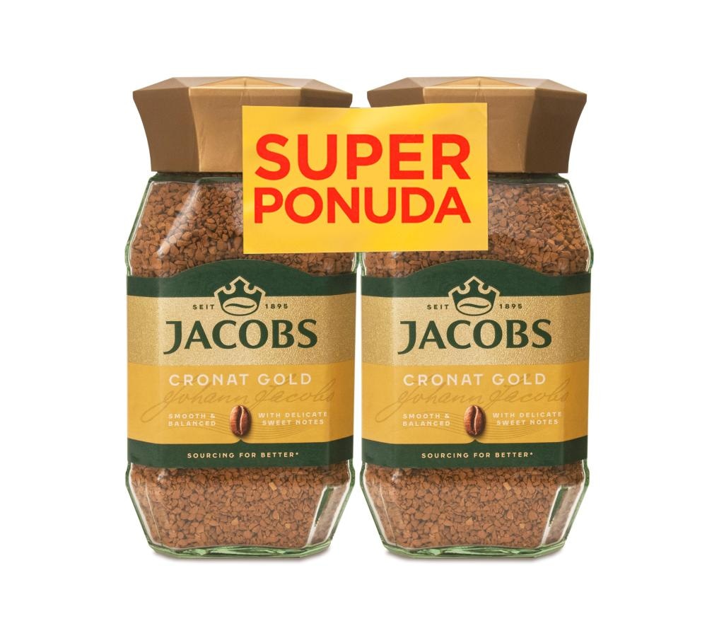 Instant kava Jacobs 2 x 200 g / 2 x 180 g - Akcija u trgovini Interspar