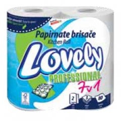 Papirnati ručnici Lovely 2 role - Akcija u trgovini Spar
