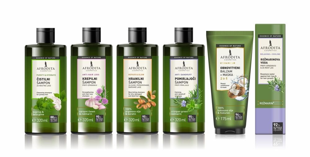 Odabrani Afrodita Essence proizvodi za njegu kose - Akcija u trgovini Bipa