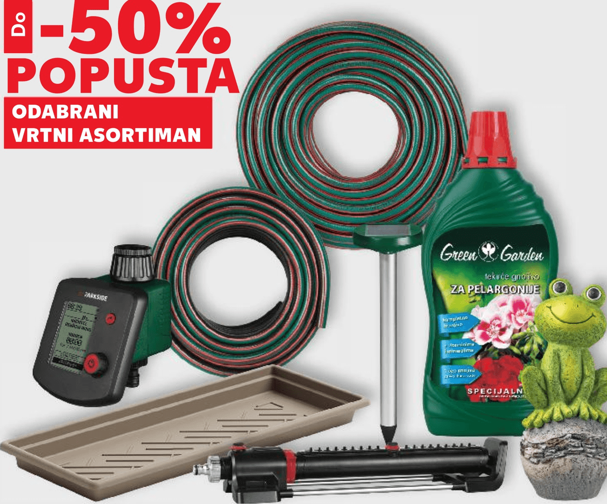 Odabrani vrtni asortiman - Akcija u trgovini Kaufland