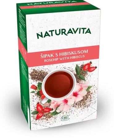 Čaj šipak Naturavita 50 g - Akcija u trgovini Bakmaz