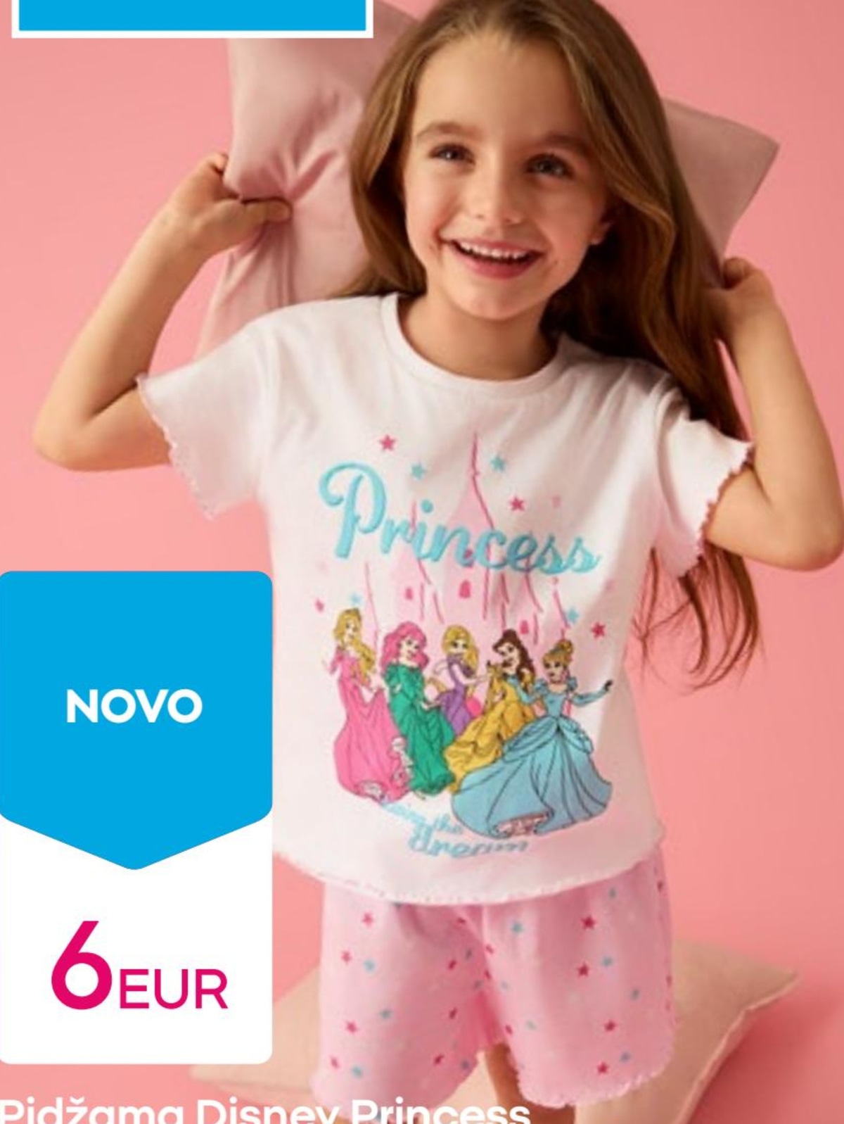 Pidžama Disney Princess - Akcija u trgovini Pepco