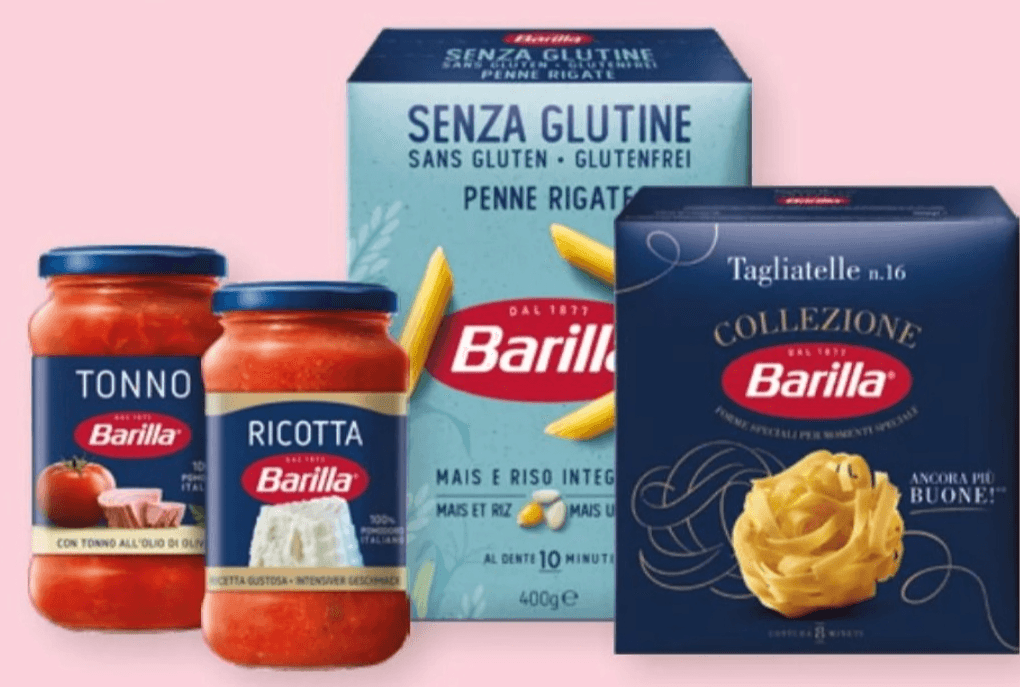 Tjestenina i umaci Barilla od 190 g do 500 g - Akcija u trgovini Spar