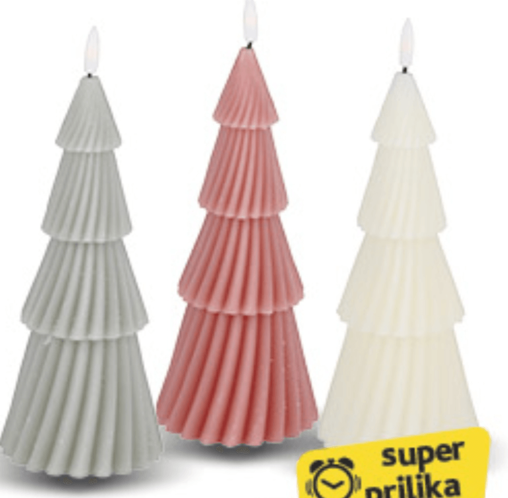 LED svijeća - Akcija u trgovini Konzum