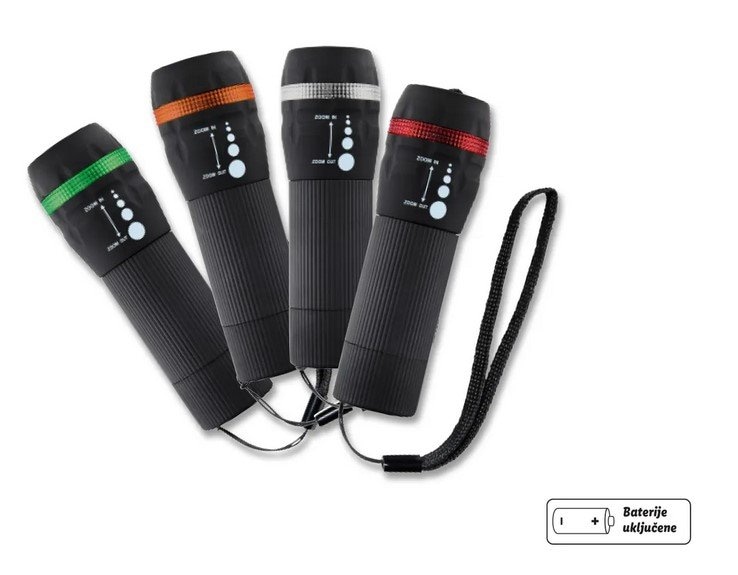 Crivit LED džepna svjetiljka komad - Akcija u trgovini Kaufland