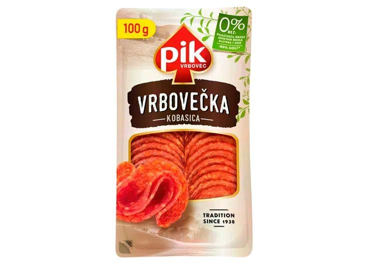 Pik Vrbovec Vrbovečka kobasica 100g - Akcija u trgovini Žabac