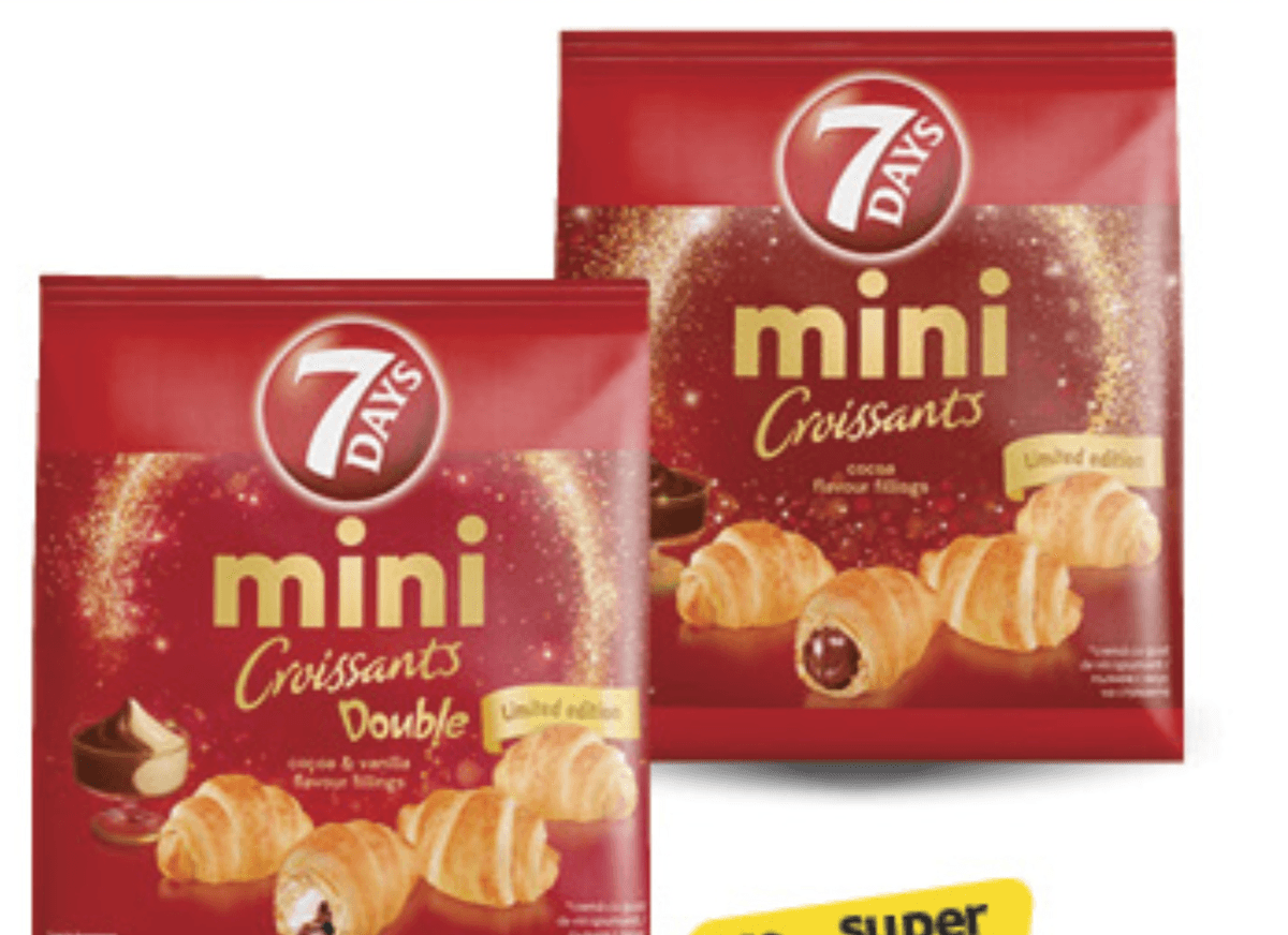 Croissant 7Days Mini 185g - Akcija u trgovini Konzum