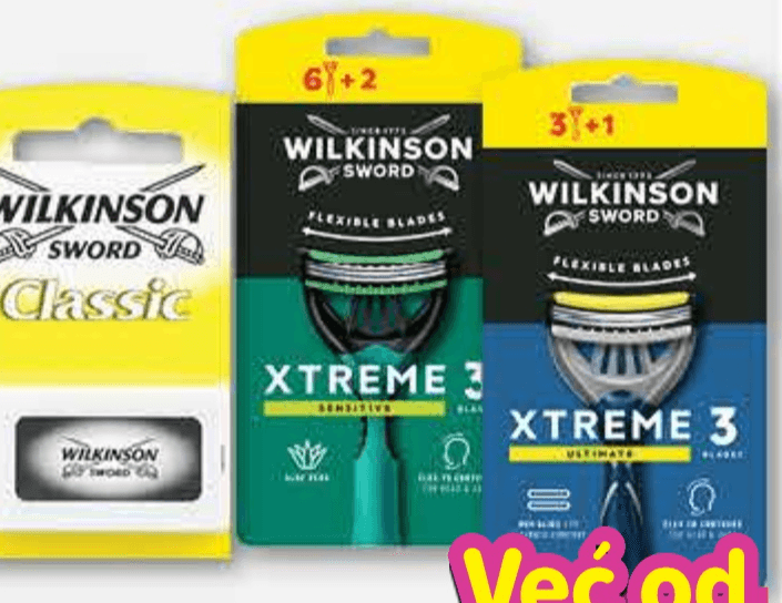 Wilkinson Odabrani proizvodi - Akcija u trgovini Plodine