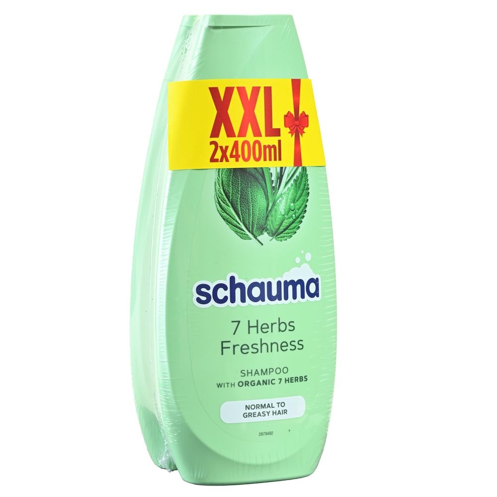 Schauma Šampon 7 trava 2 x 400 ml - Akcija u trgovini Ribola