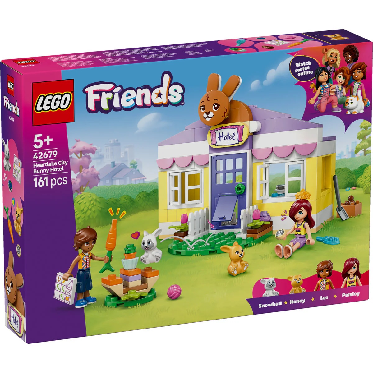 LEGO Friends Hotel za zečeve u Heartlakeu 161 pcs - Akcija u trgovini Konzum