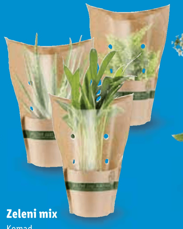 Zeleni mix - Akcija u trgovini Lidl
