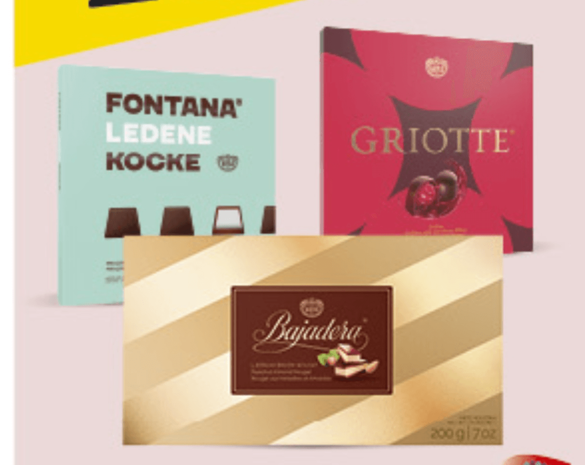 Odabrane Kraš praline - Akcija u trgovini Konzum