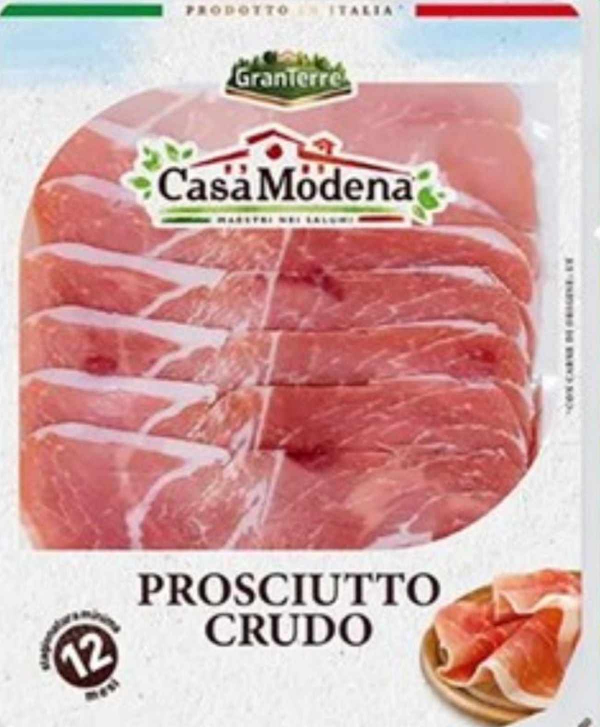 Casa Modena Prosciutto Crudo 80g - Akcija u trgovini Žabac