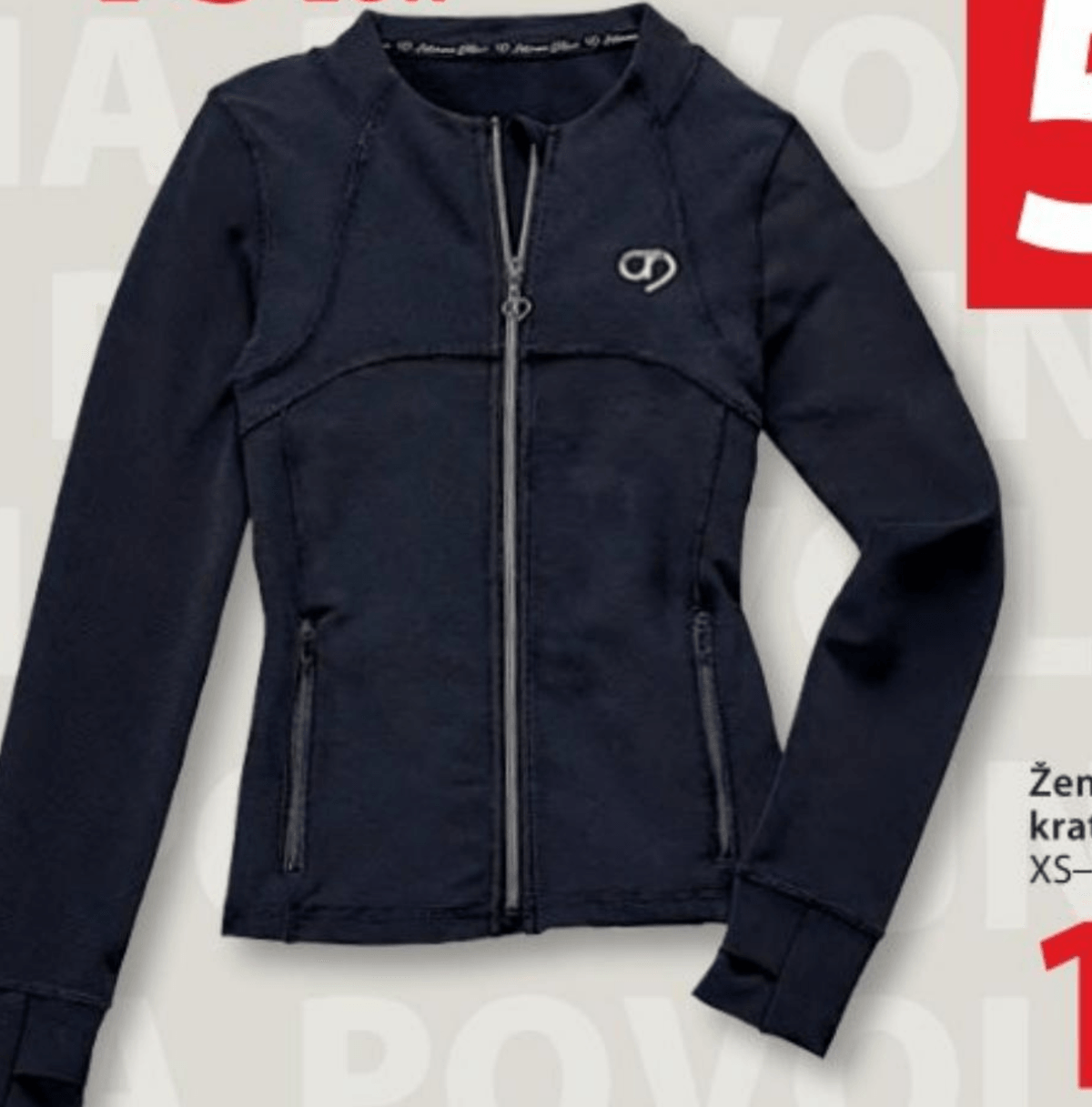 Ženska sportska jakna S-L - Akcija u trgovini NKD