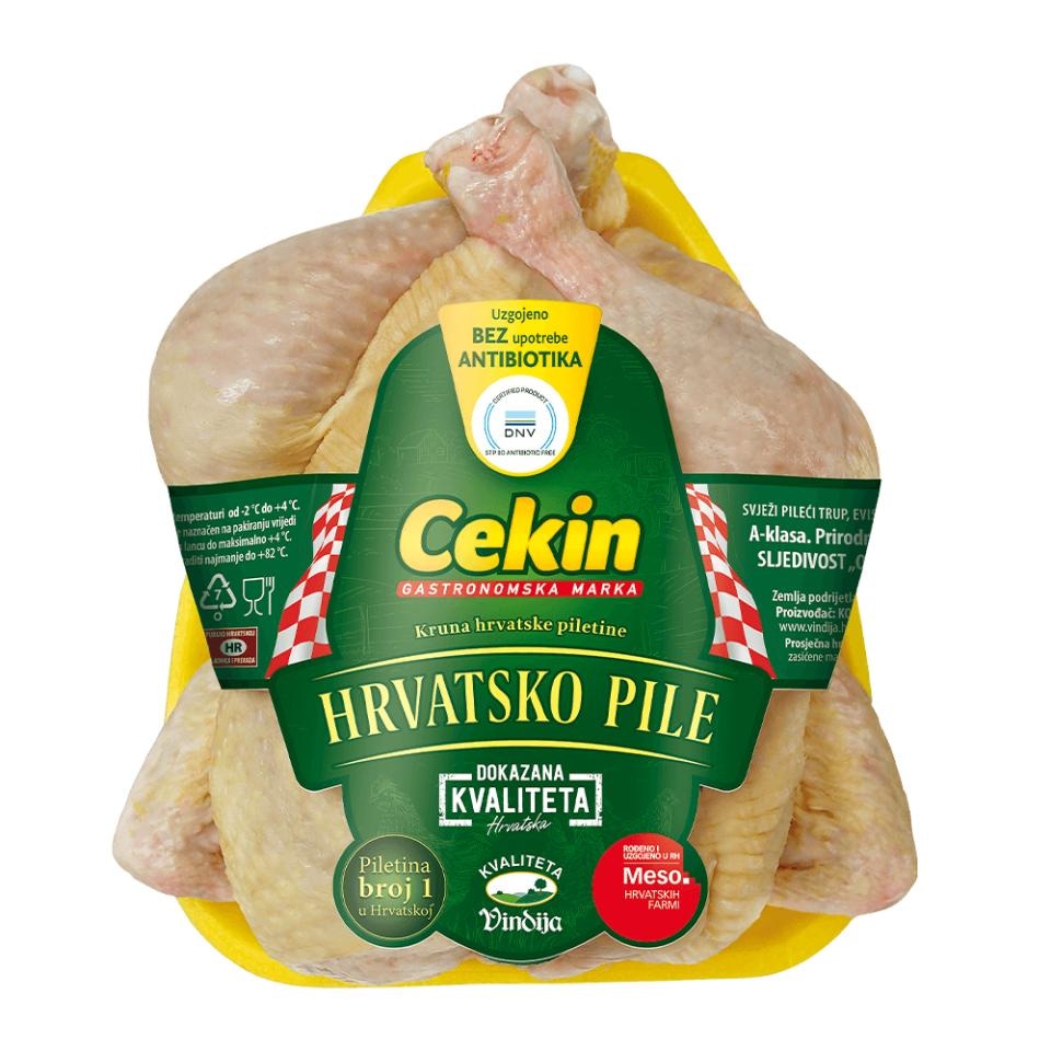 Cekin, Vindija Hrvatsko pile 1 kg - Akcija u trgovini Tommy