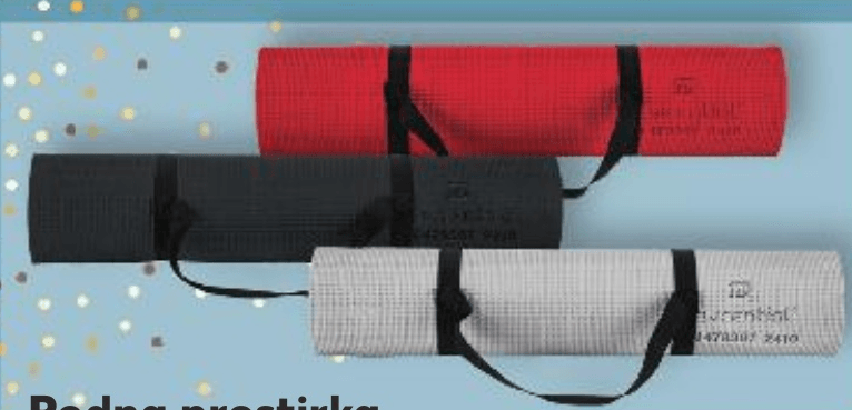 Podna prostirka za fitness - Akcija u trgovini Kaufland