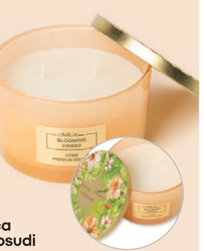 Mirisna svijeća u staklenoj posudi promjer: 13,5 cm, visina: 8 cm - Akcija u trgovini Pepco