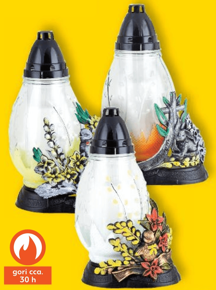 Nadgrobni lampion 1 komad - Akcija u trgovini Kaufland