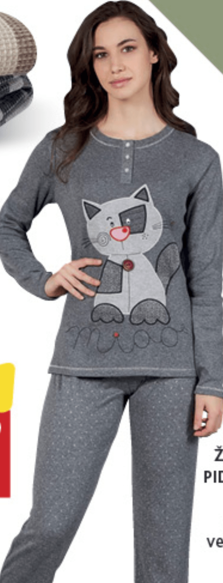 Ženska pidžama S-XL, set - Akcija u trgovini Konzum