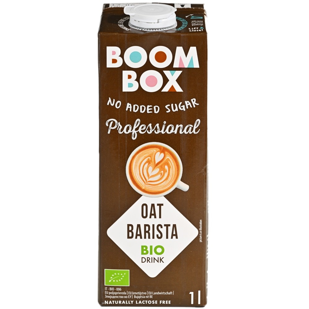 Boom Box EKO napitak od zobi Oat Barista 1 l Akcija u trgovini Dm