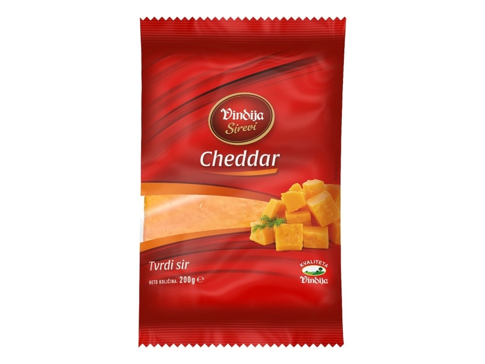 Vindija Sir Gouda ili Cheddar 200 g Akcija u trgovini Tommy