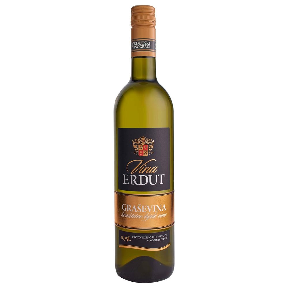 Graševina ili Chardonnay, Vina Erdut 0,75 L - Akcija u trgovini Tommy